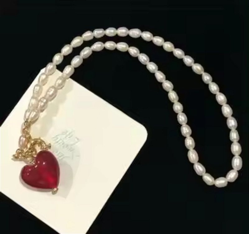 Colar Kana Vermelho