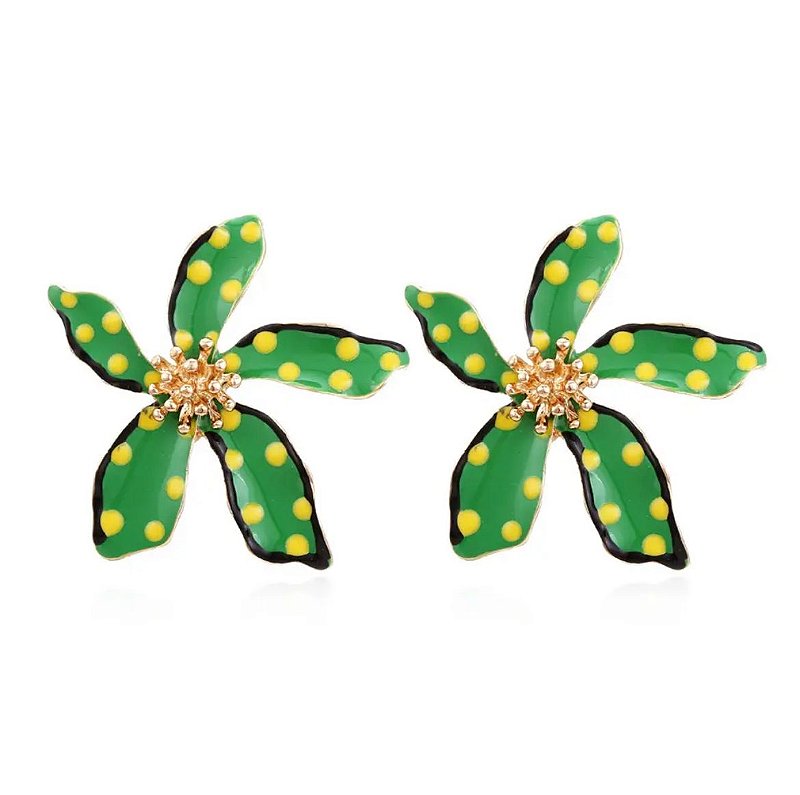 Brinco Flora Verde