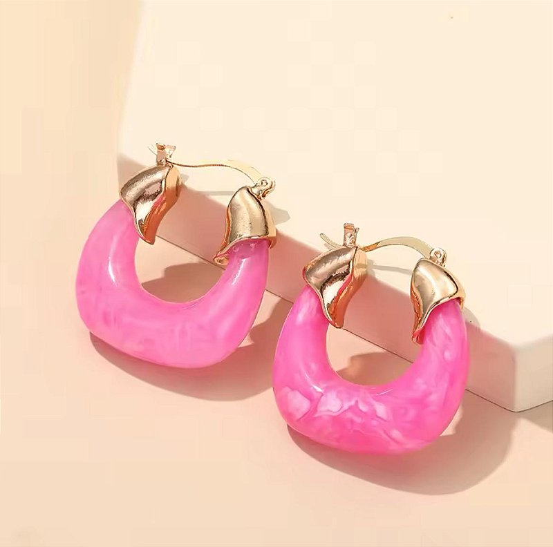 Brinco Sahir Rosa