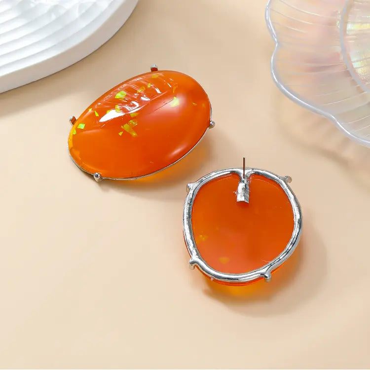Brinco Zenóbia Laranja